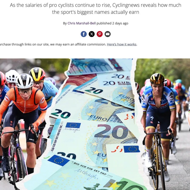 Cycling’s rich list&nbsp;2025