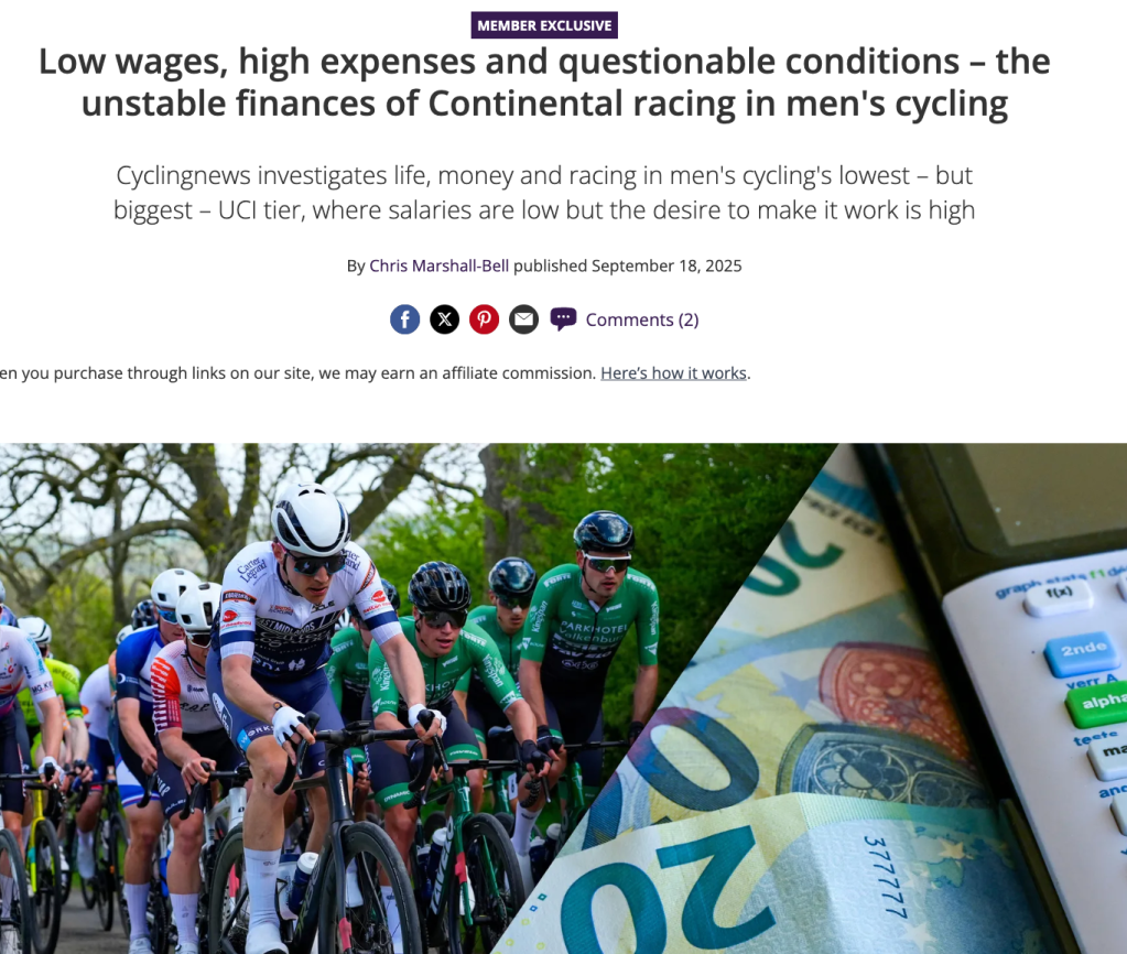 Inside the financial world of Continental&nbsp;racing