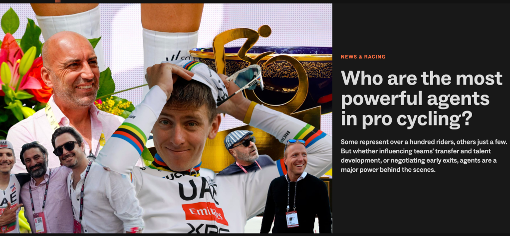 Who are cycling’s super&nbsp;agents?