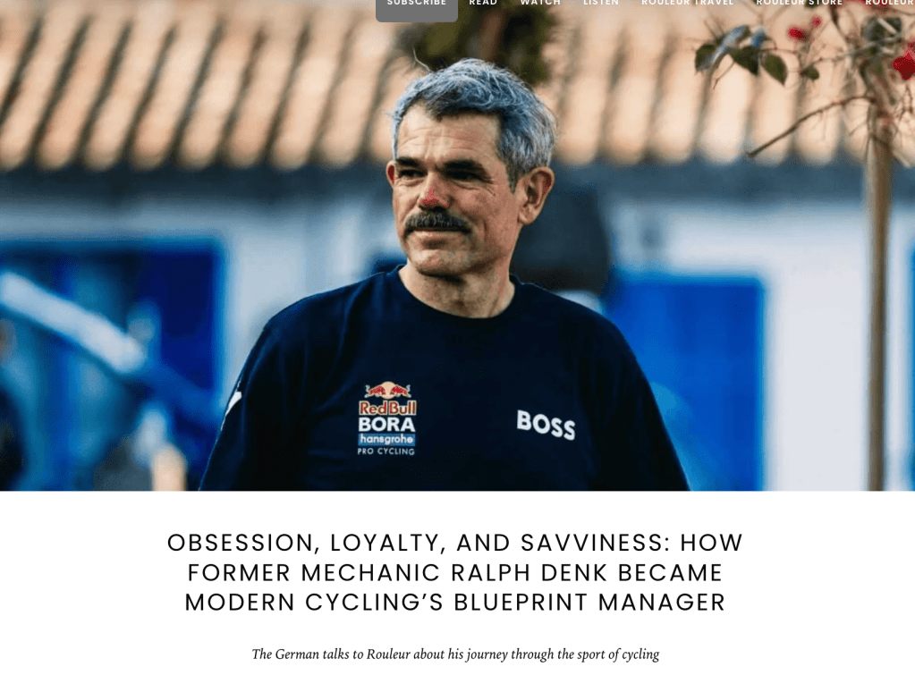 Ralph Denk’s journey from mechanic to biggest team&nbsp;boss