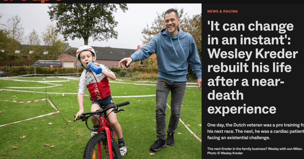 What Wesley Kreder did next after his heart&nbsp;attack