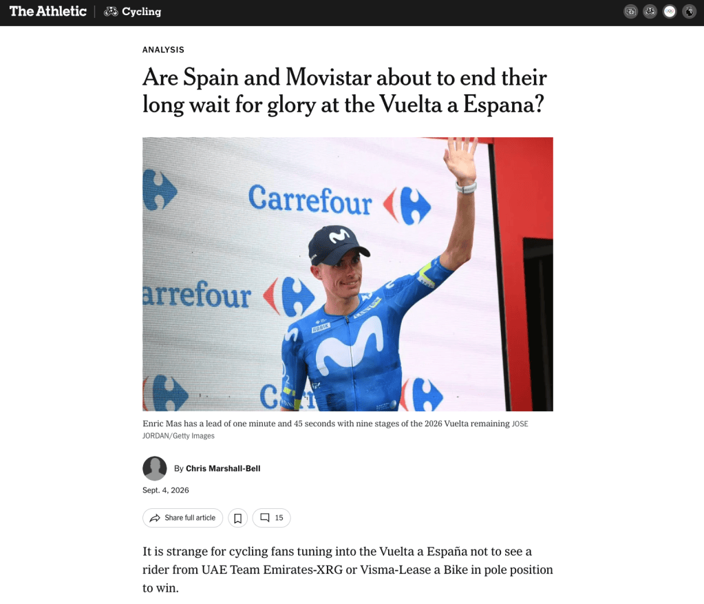 What would Enric Mas winning the Vuelta mean to&nbsp;Spain?